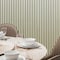 Ejoy Acoustic Slat Wood Wall Cladding Panel With Real Wood Skin Veneer, 94.5in x 24in x 0.8in ACPRW001-WhiteAsh - alternate 4